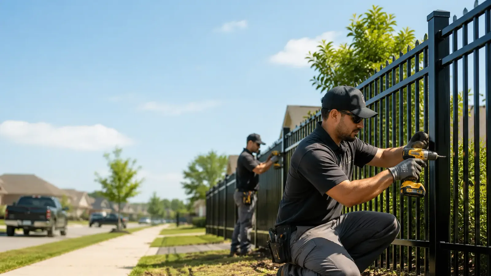 Metal Fence Installation in Emory, TX